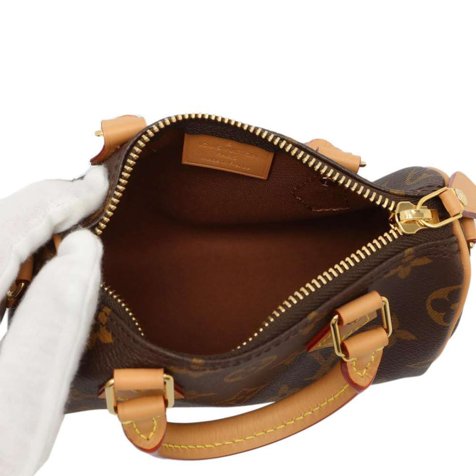 Louis Vuitton Shoulder Bag Nano Speedy Mini Bag
