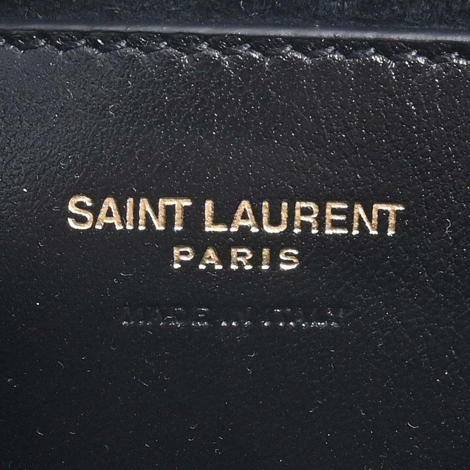 Saint Laurent- Mini Hobo Handbag Black