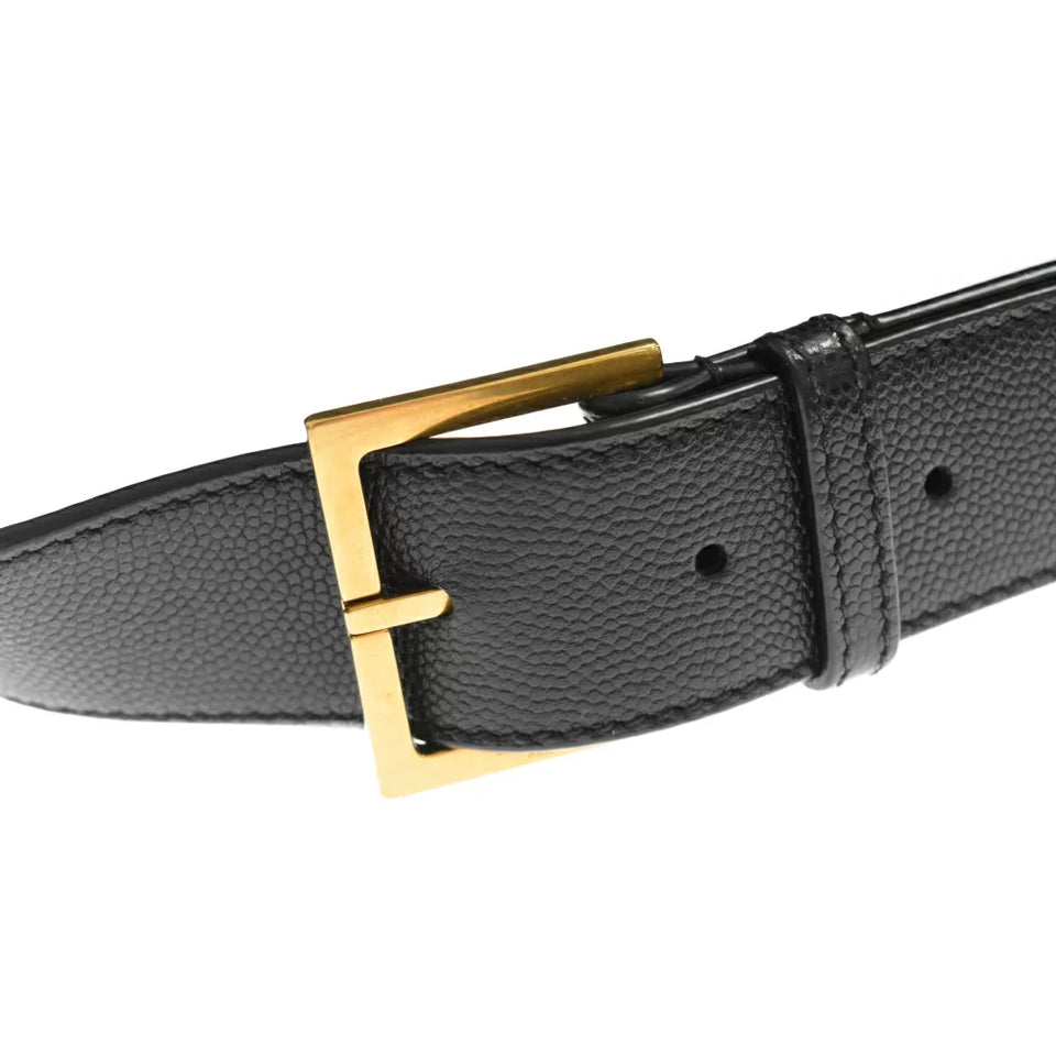 Saint Laurent- Paris Saint Laurent Logo Body Bag Waist Bag Black