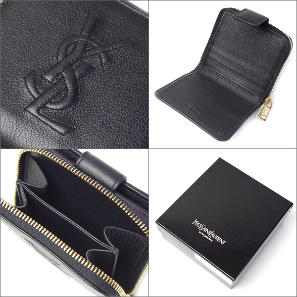 Saint Laurent- Leather Bifold Wallet