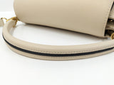 Louis Vuitton Double V Shoulder Bag Leather Monogram Creme