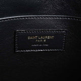 Saint Laurent- Leather Small 2way Handbag Black