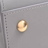 Saint Laurent- Leather Baby Cabas 2way Handbag Gray