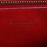 Saint Laurent- Leather Baby Cabas 2way Handbag Red