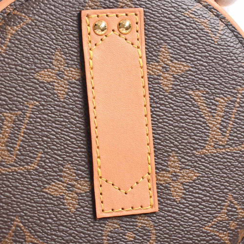 Louis Vuitton Monogram Mini Boite Chapeau Shoulder Bag Brown
