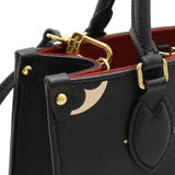 Louis Vuitton Monogram Implant On The Go PM Handbag
