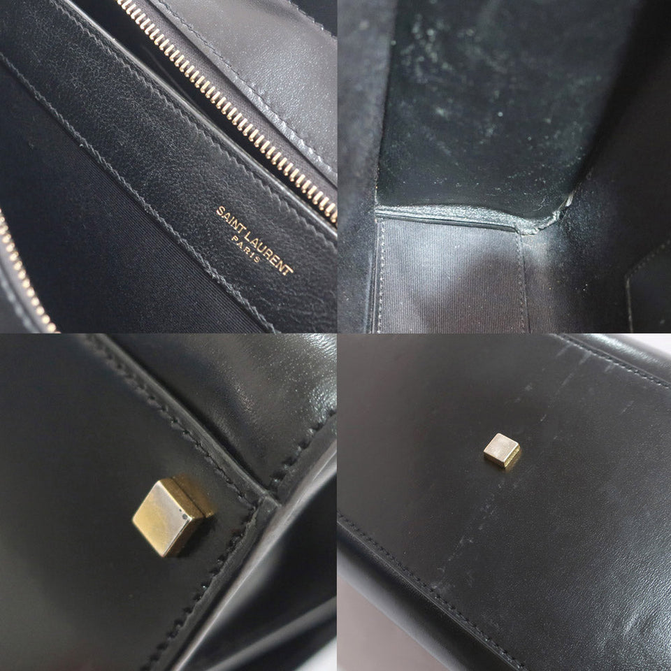 Yves Saint Laurent- 2 Way Hand Bag Shoulder Bag
