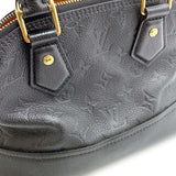 Louis Vuitton Handbag Monogram Emplant Neo Alma BB Black