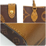 Louis Vuitton Giant On The Go GM Monogram Reverse Brown