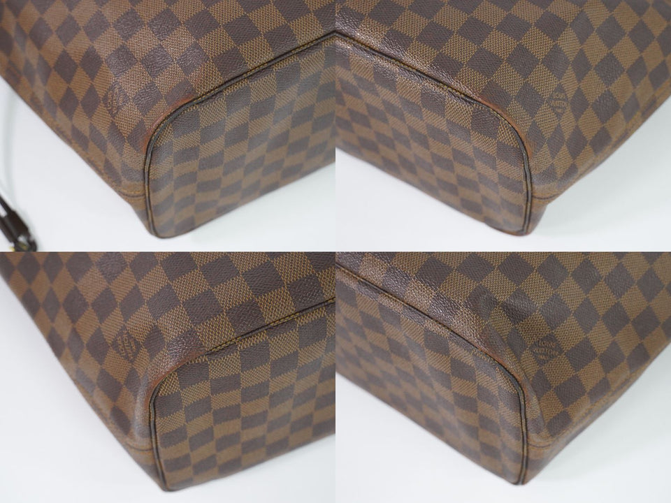 Louis Vuitton Neverfull MM Damier Ebene Tote Bag