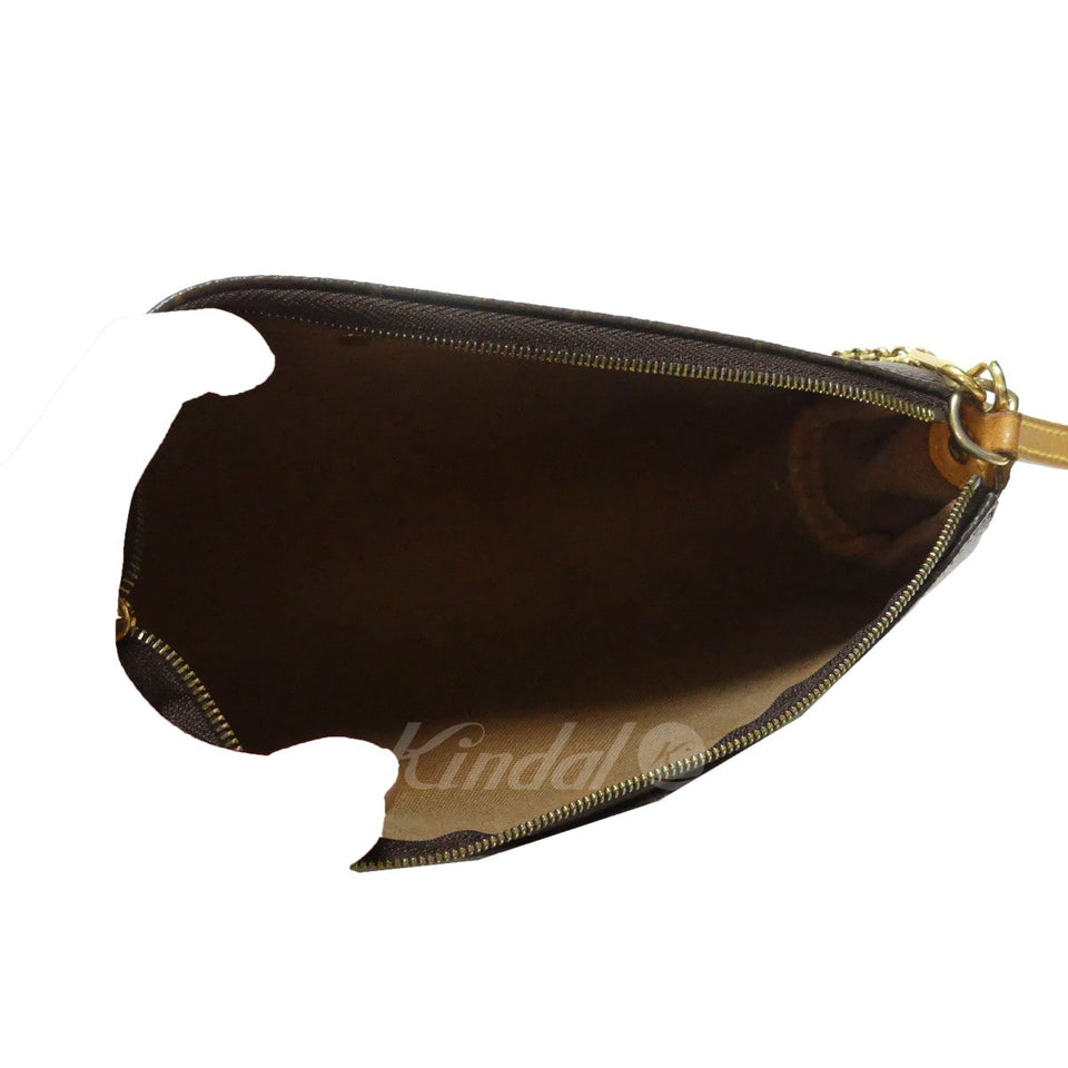 Louis Vuitton Monogram Eva Chain Shoulder Bag Brown