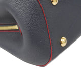 Louis Vuitton Monogram Implant Montaigne BB Marine Rouge