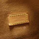 Louis Vuitton Monogram Sack Bass Shoulder Bag Brown