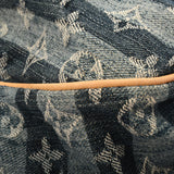 Louis Vuitton Denim Raye Cabas GM Shoulder Bag
