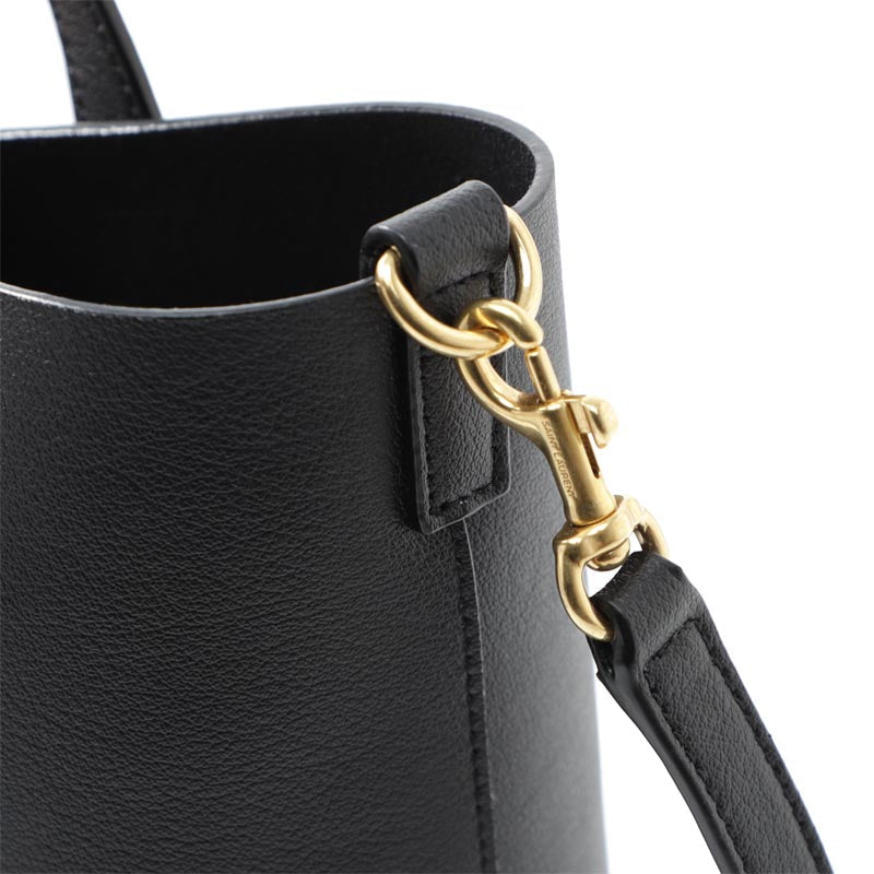 Saint Laurent- Tote Bag 2way Black