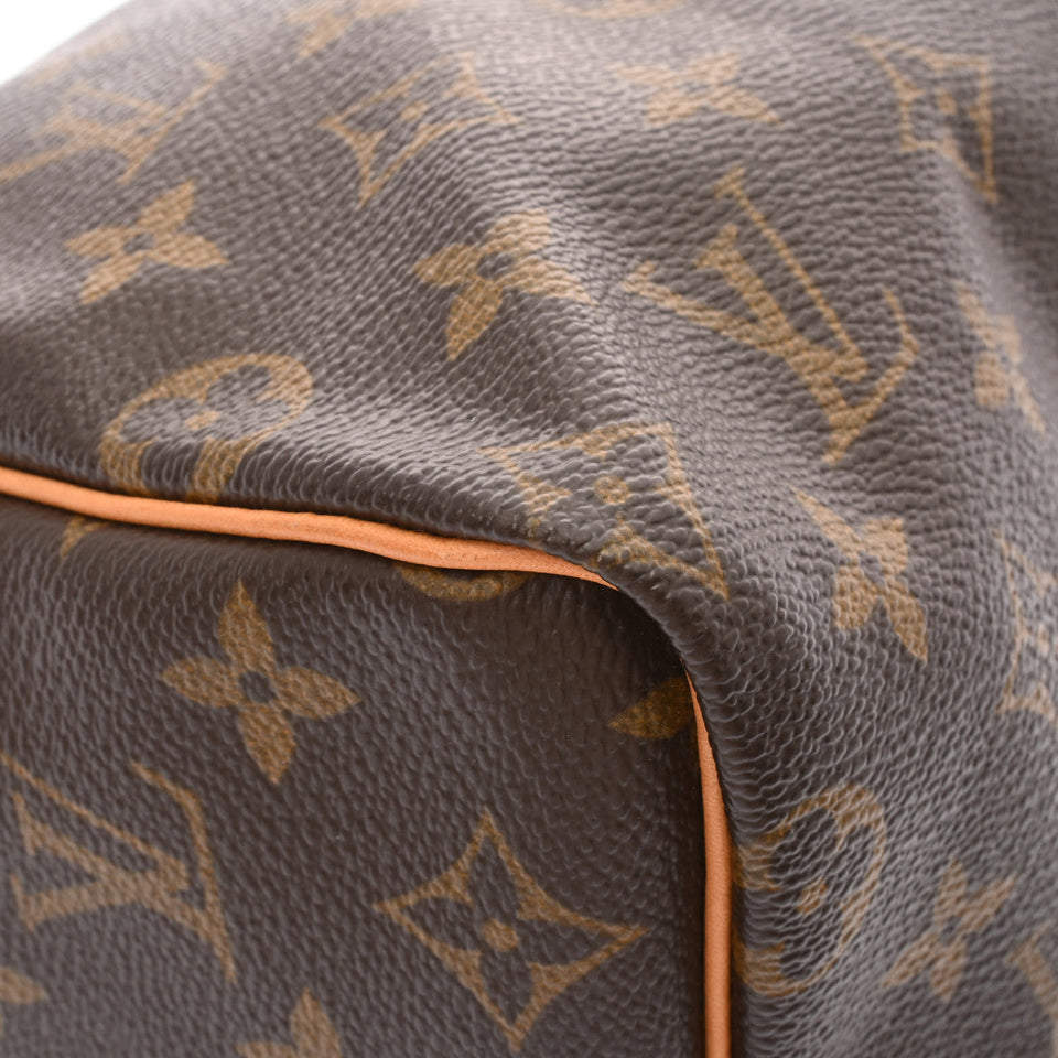 Louis Vuitton Monogram Speedy 25 Brown Canvas Handbag