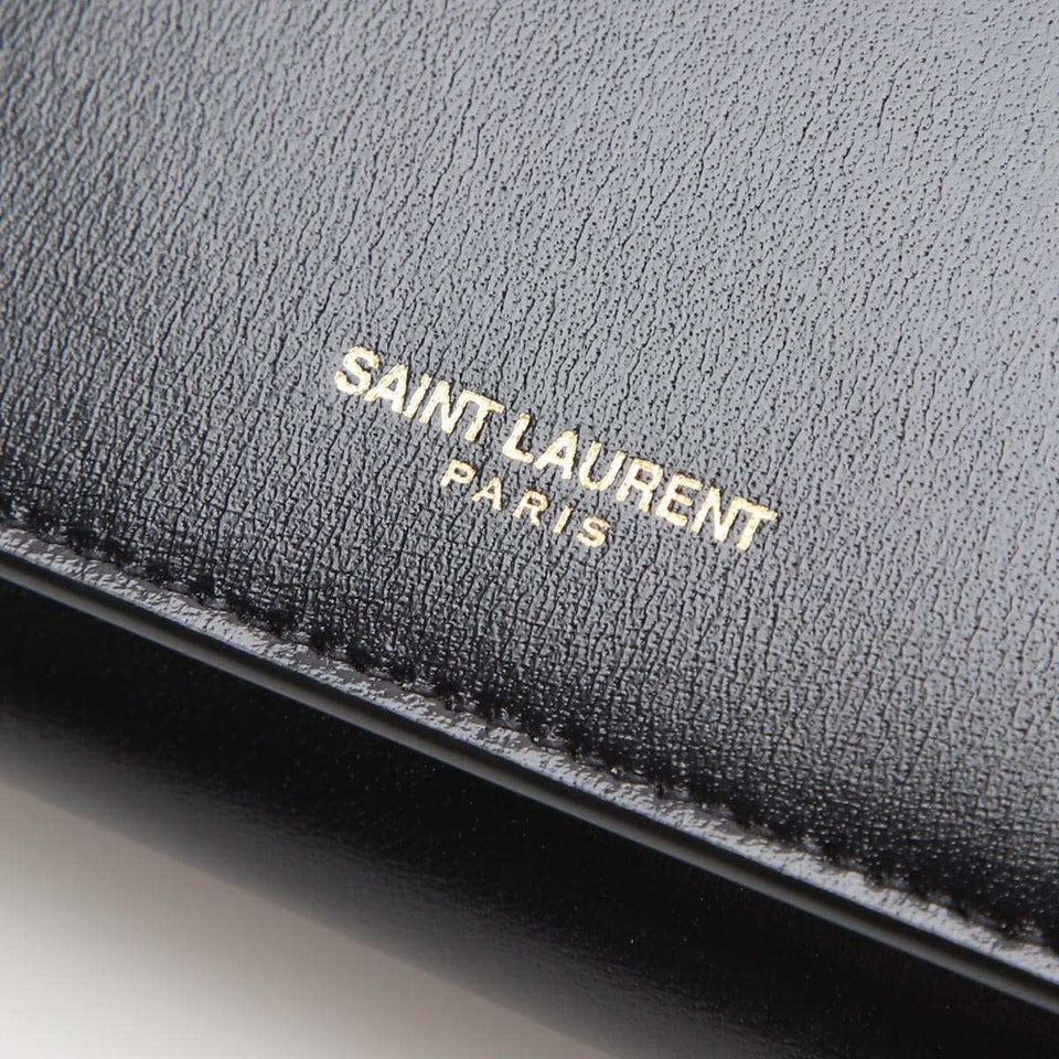 Saint Laurent- Wallet on Chain Black