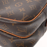 Louis Vuitton Monogram Reporter PM Brown Canvas Shoulder Bag