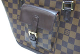 Louis Vuitton Shoulder Bag Tote Bag Manosque PM Damier Ebene Brown