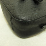 Louis Vuitton Saintonge Shoulder Bag  Monogram Implant Black