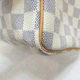 Louis Vuitton Speedy 25 Handbag Damier Azur Canvas