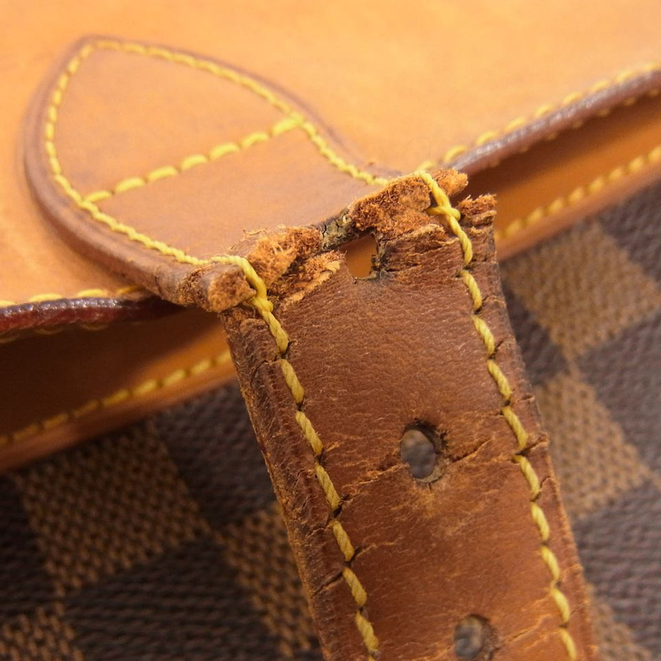 Louis Vuitton Damier Backpack Rucksack Brown