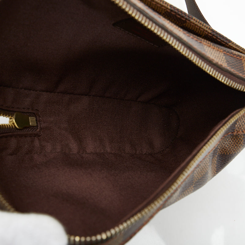 Louis Vuitton Damier Jeronimos Shoulder Bag Body Bag Waist Bag Brown PVC Leather