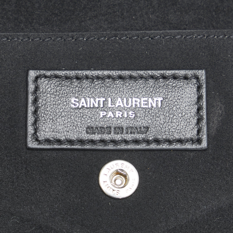 Saint Laurent- Rucksack Backpack Lambskin Leather Black