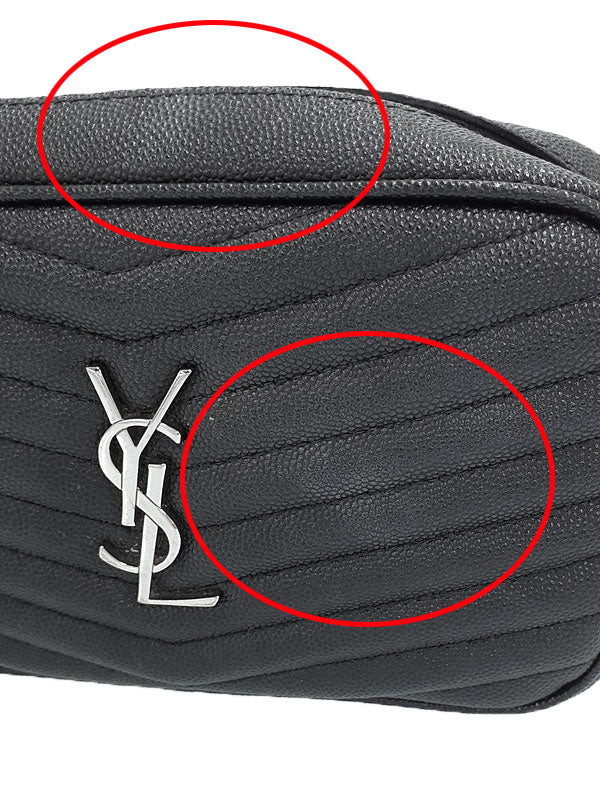 Saint Laurent- Paris Lou Mini Bag Chain Shoulder Bag Black