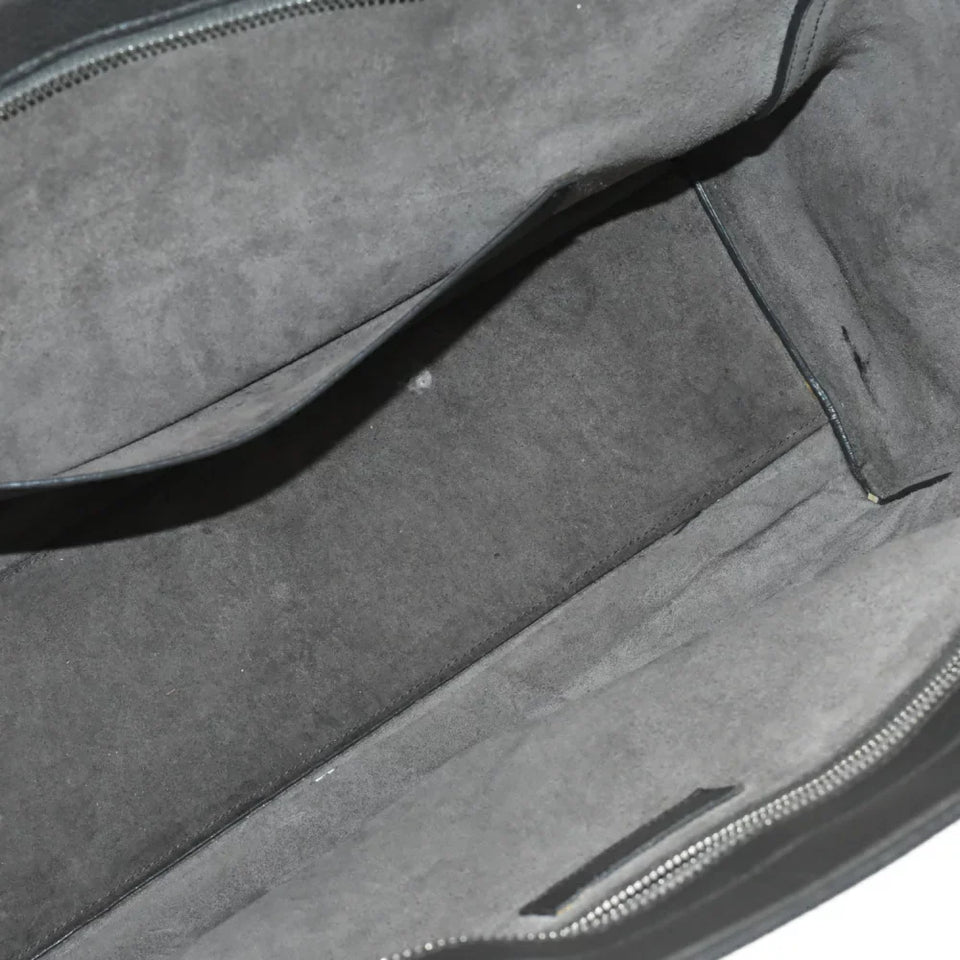Saint Laurent- Paris Cava Rive Gauche Medium Handbag Gray