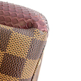 Louis Vuitton Handbag Damier Ebene Normandy Python