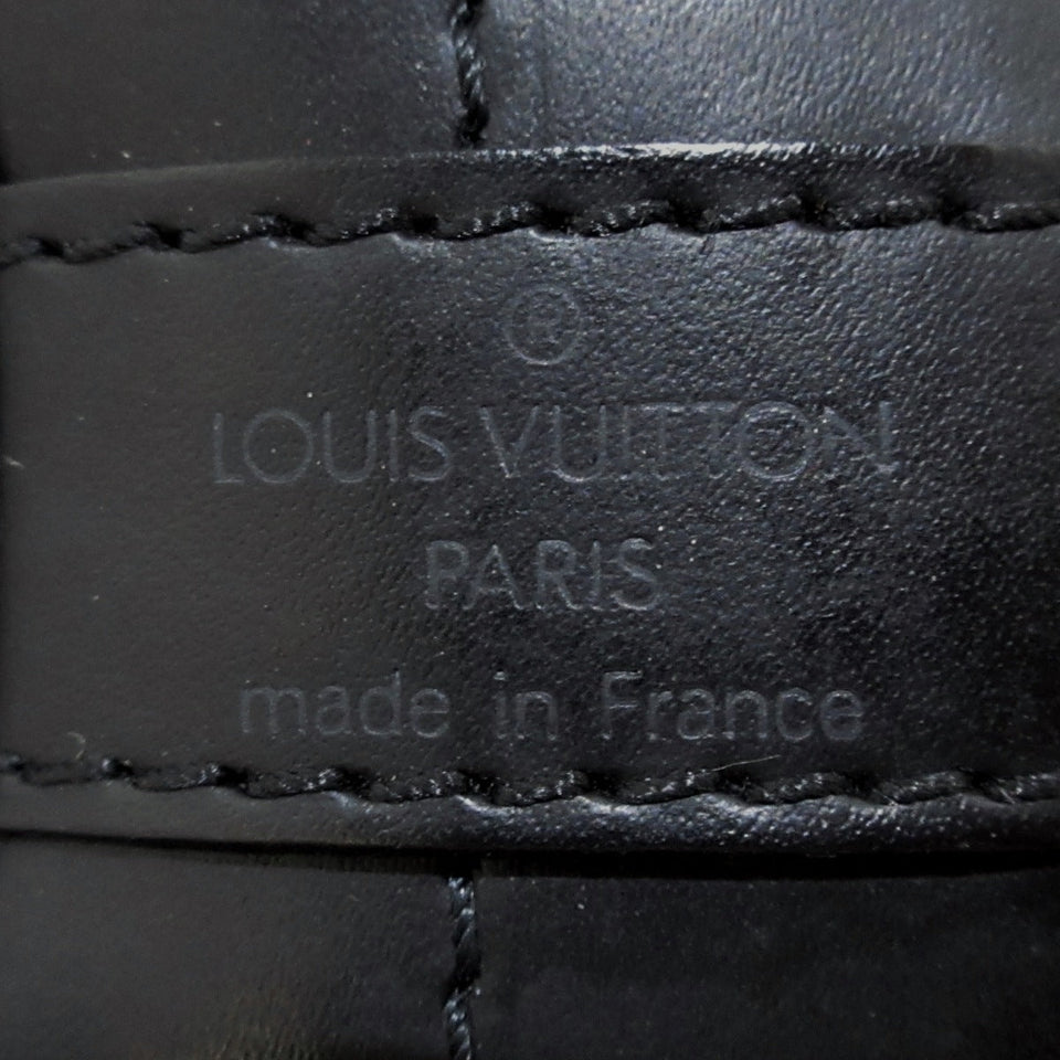 Louis Vuitton Noe Shoulder Bag Noir Leather