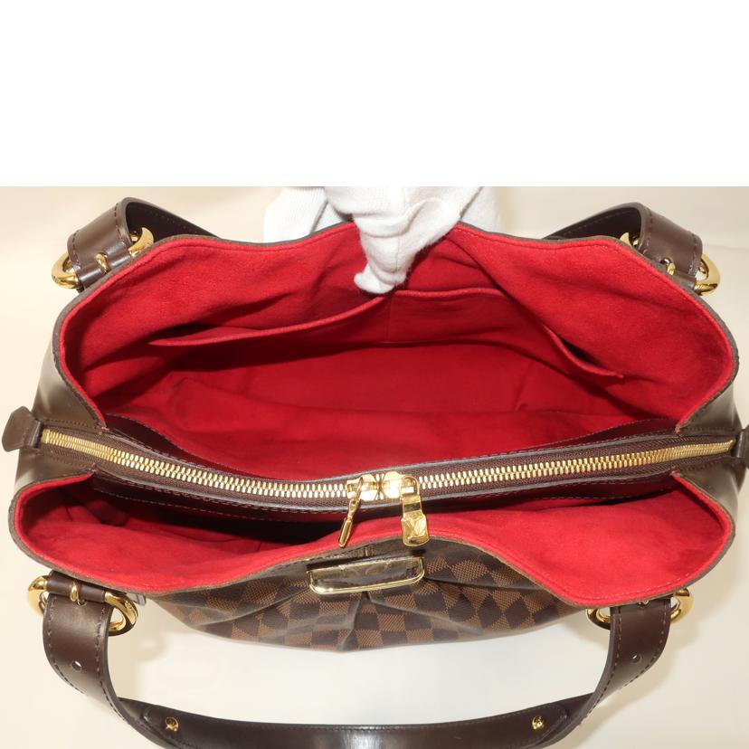 Louis Vuitton Sistina GM Damier Ebene Shoulder Bag