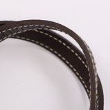 Louis Vuitton Bucket PM Tote Bag Monogram Minilan Leather Dark