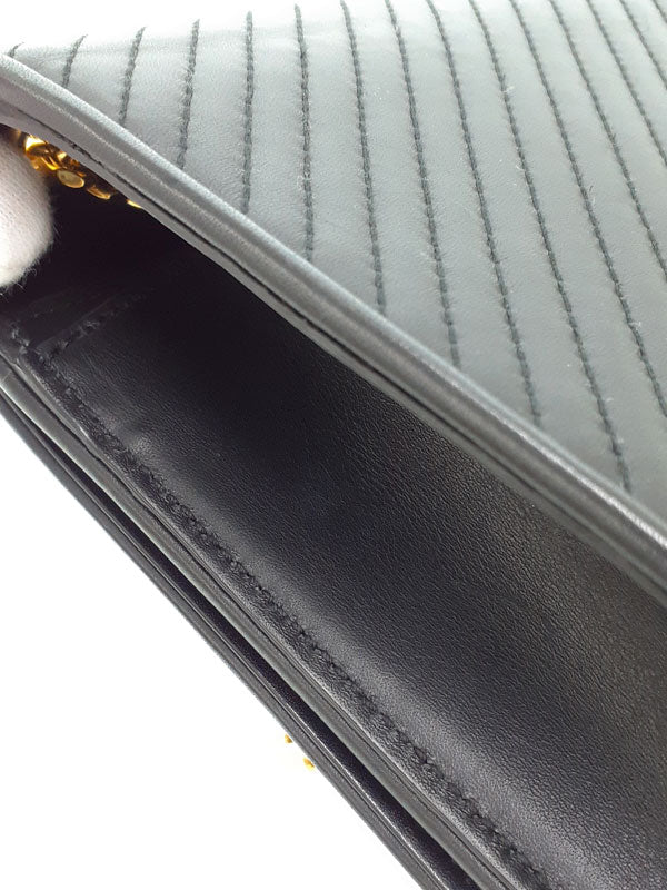 Saint Laurent- Paris Chain Shoulder Bag black