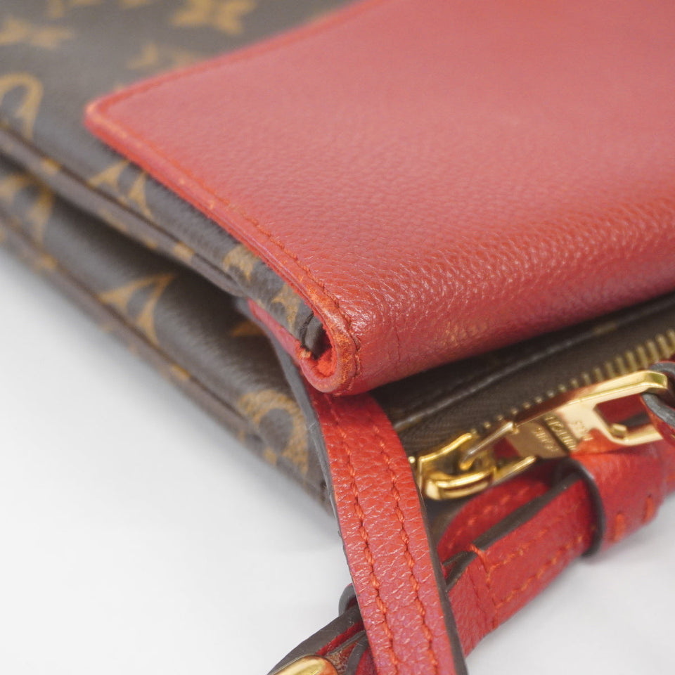 Louis Vuitton Shoulder Bag Monogram Twice
