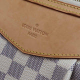 Louis Vuitton Siracusa MM Shoulder Bag Damier Canvas Azure