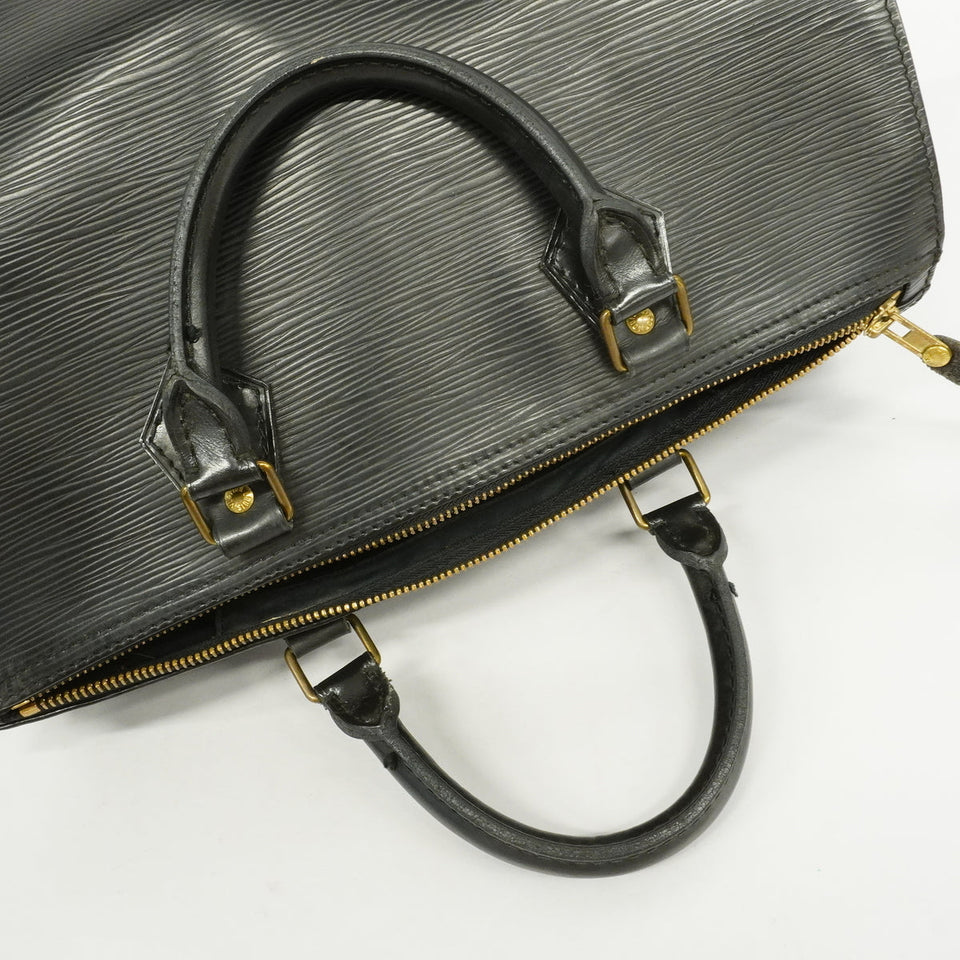 Louis Vuitton Handbag Epi Speedy 30 Noir