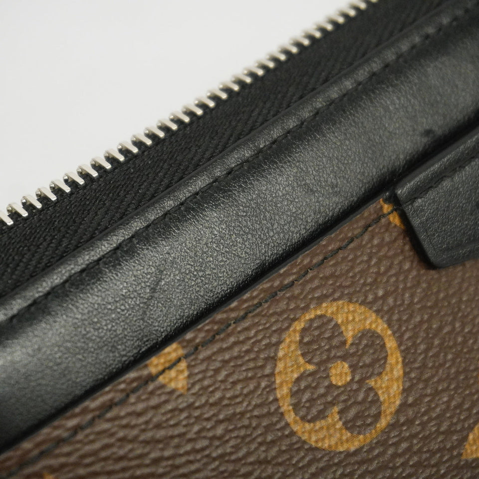 Louis Vuitton Long Wallet Monogram Macassar Zippy Dragonne Wallet