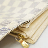 Louis Vuitton Bifold Long Wallet Damier Azur Portefeuille Sarah Wallet