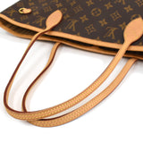 Louis Vuitton Neverfull MM Shoulder Bag Monogram Brown