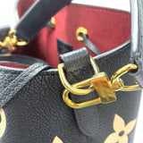 Louis Vuitton Neonoe MM Monogram Amplant Bicolor Handbag Black