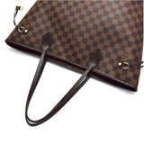 Louis Vuitton Tote Bag Neverfull MM Damier Ebene Brown
