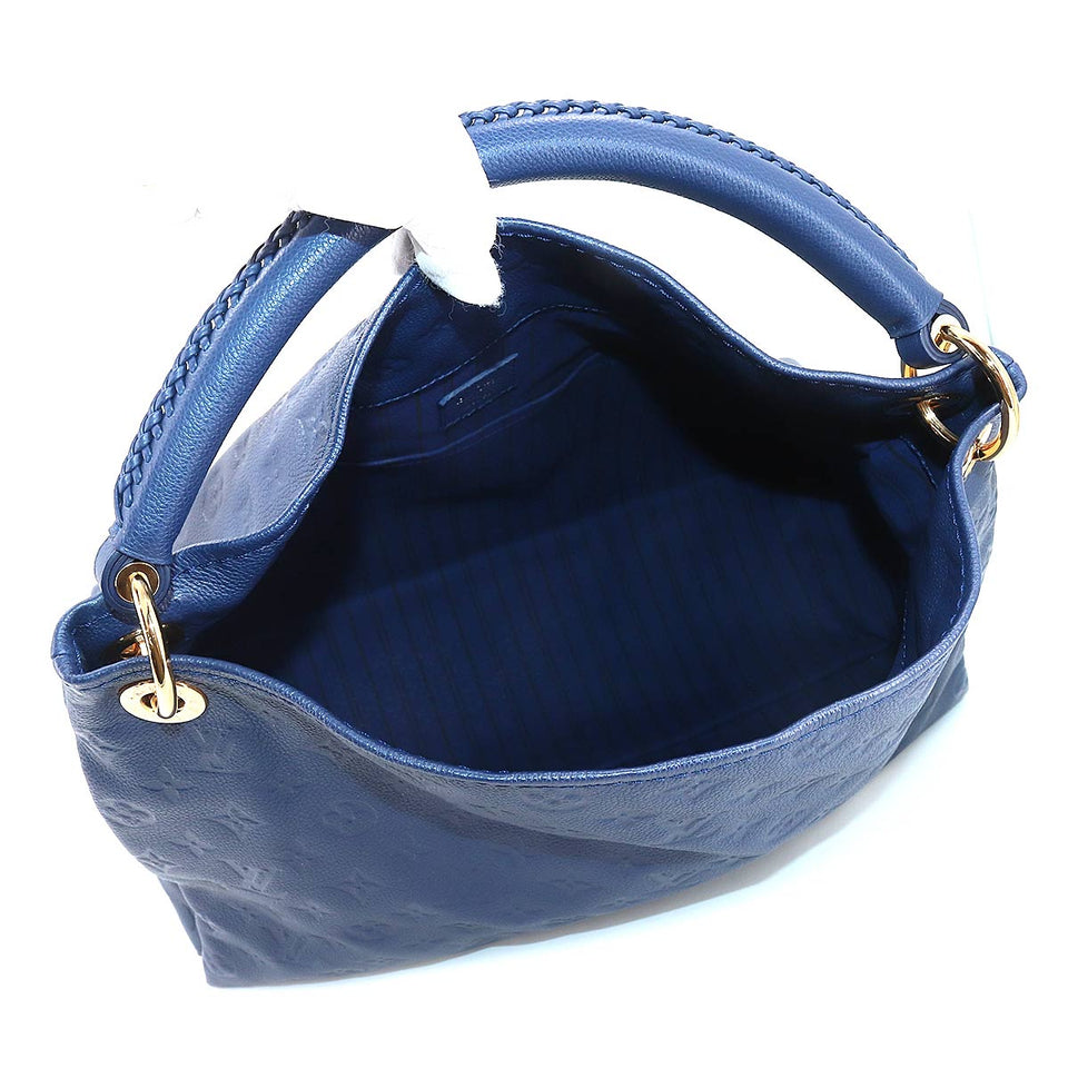 Louis Vuitton Monogram Implant Artsy MM Shoulder Bag Leather