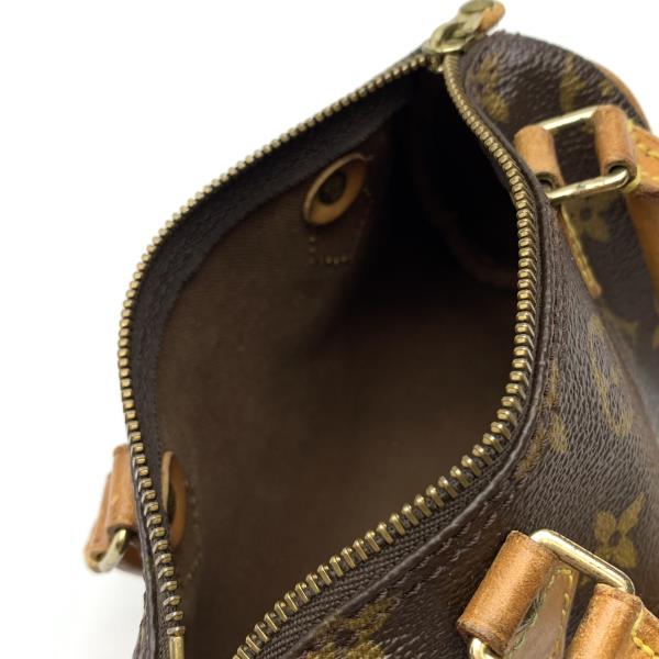 Louis Vuitton Monogram Mini Speedy Handbag Shoulder Bag