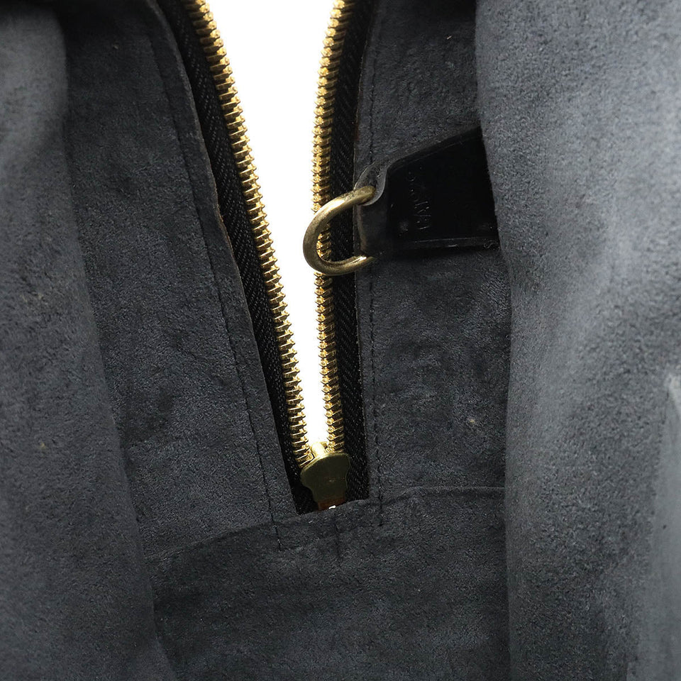 Louis Vuitton Epi Voltaire shoulder bag  Noir black gold hardware