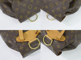 Louis Vuitton Montsouris MM Rucksack Backpack Monogram Brown