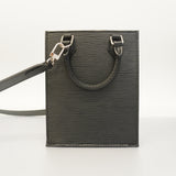 Louis Vuitton Shoulder Bag Epi Petite Sac Plat Noir Black