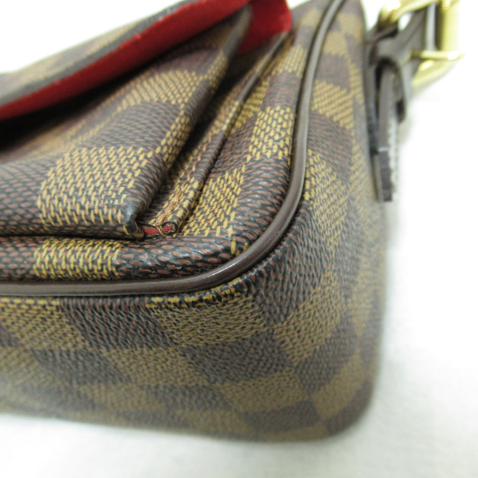 Louis Vuitton Ravello GM Shoulder Bag Canvas Damier Ebene