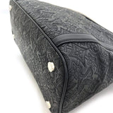 Louis Vuitton Ixia PM Black Silver Noir Monogram Shoulder Bag